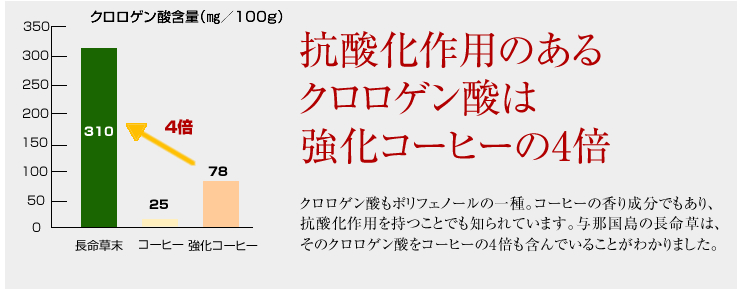 クロロゲン酸もポリフェノールの一種