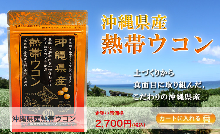 沖縄県産熱帯ウコンのイメージ画像